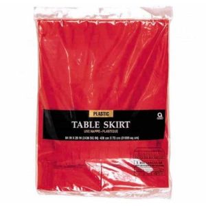Jupe de Table en Plastique