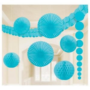 Ensemble de Décoraiton - Bleu Caraïbes