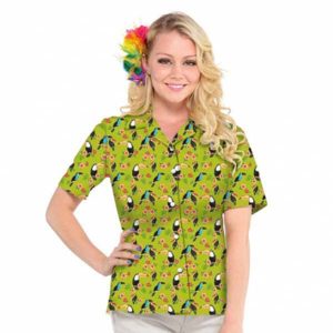 Chemise Hawaiian Toucan