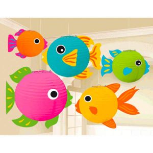 Lantern Poisson 5 par pqt.