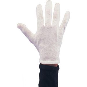 White Cotton Gloves