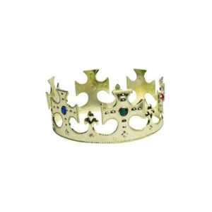 PRINCE CROWN-GOLD PLASTIC