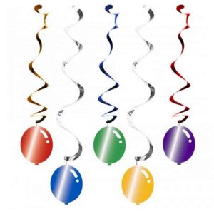 Spirales à Suspendre 5/pqt