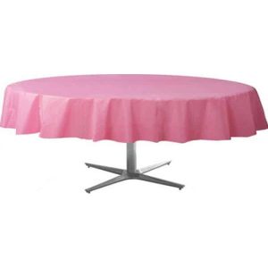 Nappe en Plastique Ronde