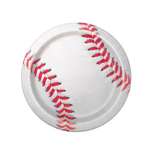 Baseball - Assiettes 7 po 8/pqt