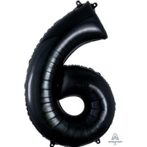 CHIFFRE DÉCORATEUR #6 – NOIR 34 PO