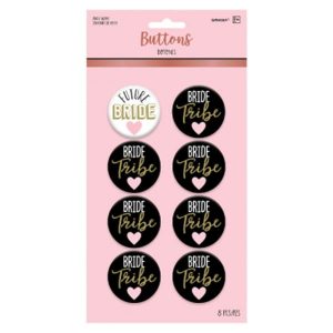 Bouton Bride Tribe 8 par pqt.