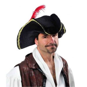Satin Bucaneer Hat