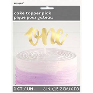 Décoration de gâteaux ''One''