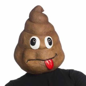 Poop Emoji Mask