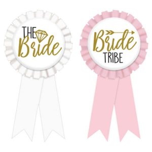 Ruban d'Honneur Bachelorette 8 par pqt.