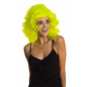 New Wave Wig-Neon Yellow