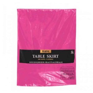 Jupe de Table en Plastique