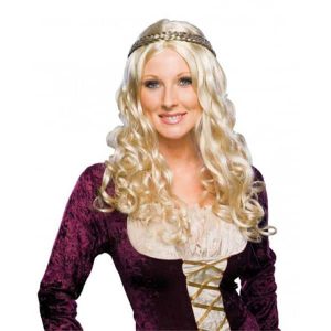 Blonde Renaissance Girl Wig
