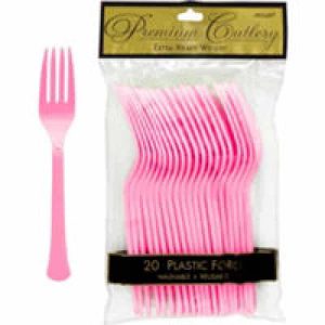 Fourchettes en Plastique 20/pqt