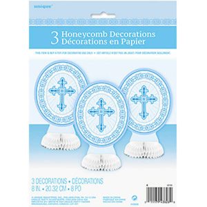 Centre de Table Alvéolé 8 po 3/pqt