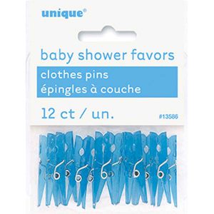 Épingles Linge Rose 12 pqt.