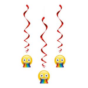 Emoji - Décorations Suspendues 3/pqt