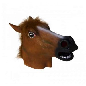 Horse Mask - Brown