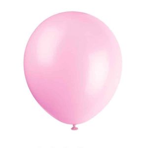 Ballons Latex Rose 12po 10/pqt