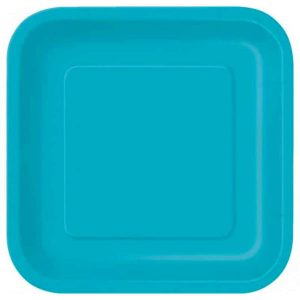 Assiettes en Carton 9 po - Caraïbes 14/pqt