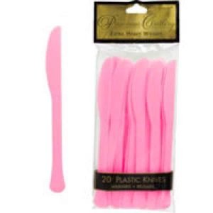 Couteaux en Plastique 20/pqt