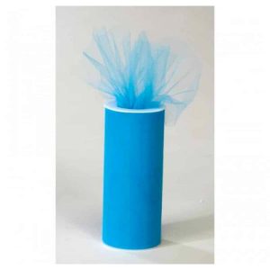 Rouleau Tulle - Turquoise 6 po