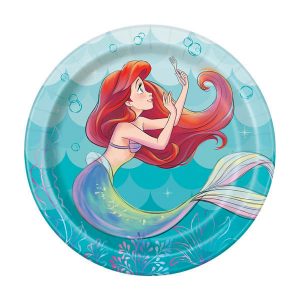 Petite Sirène - Assiettes 7 Po. 8 par pqt