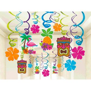 Décoration Kit Tiki Spirales 30 par pqt.