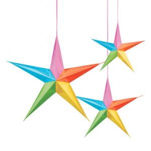Étoiles 3 par pqt.