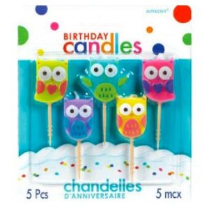 Chandelles Hibous 5/pqt