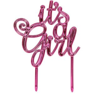 Décoration pour Gâteau It's a Girl