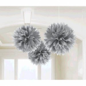 Décorations Bouffantes 3 par paquet