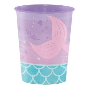 Sirène Brillante - Verre Plastique 16 Oz.