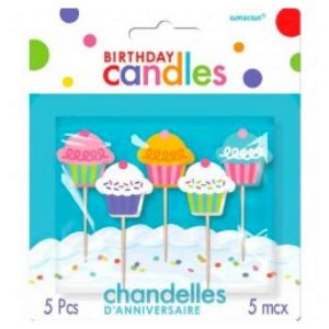 Chandelles Cupcake 5/pqt