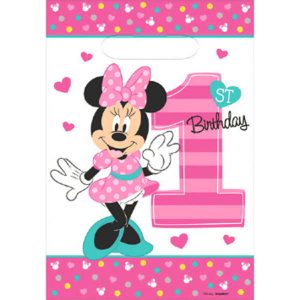 Minnie 1 An - Sac À Surprise 8 par pqt