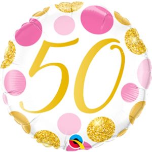 Mylar – Fête à Pois 50 Rose