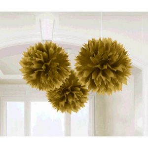 Décorations Bouffantes 3 par paquet