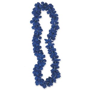 Collier Hawaïen - Bleu