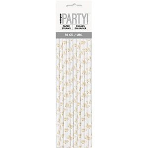 Paille Décorative 10 par pqt.