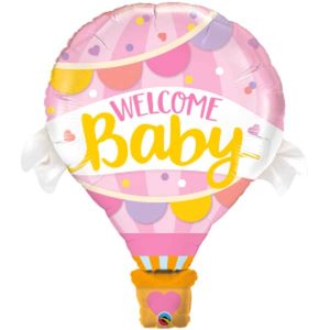Montgolfier Welcome Baby Rose