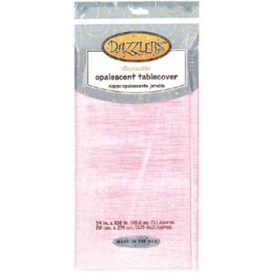 Nappe En Plastique - Dazzler Rose Pâle
