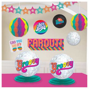 Disco - Kit de Décorations 10 morceaux