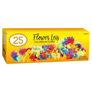 Boite de Colliers Hawaïens - Multicolore Pastel