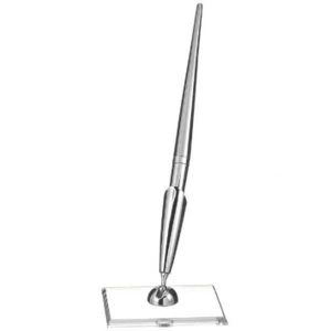 Plume Avec Base Plaqué Argent