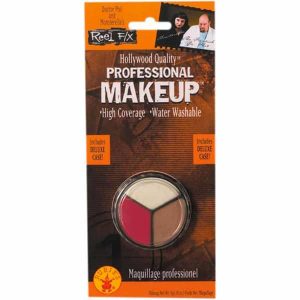 Professional White, Flesh and Red Makeup