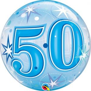 M.22'' CHIFFRE 50 BLEU BUBBLES