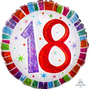 M.18'' RADIANT BIRTHDAY 18
