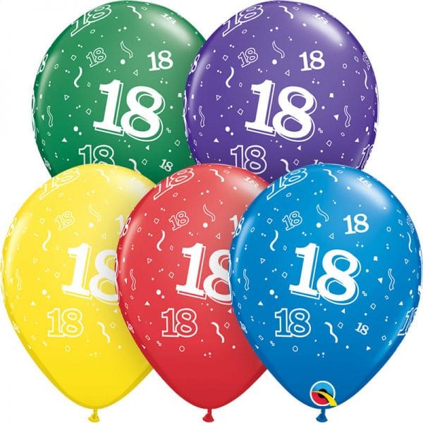 B.11'' CHIFFRE 18 ASSORTIS A/A P/50