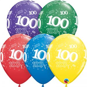 B.11'' CHIFFRE 100 ASSORTIS A/A P/50
